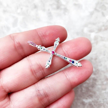 New Arrival Royalty Cross,Brand Fine Vintage Bohemia Jewellery Pure 925 Sterling Silver Pendant For Men Women - The Jewellery Supermarket
